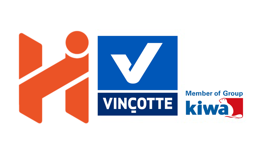 Kiwa  - Logo Hibot  - Logo Vinçotte