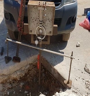 On-site Geotechnical testing and ground investigation