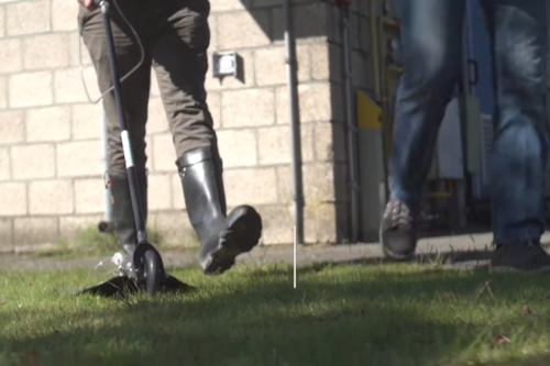 Bovengronds lekzoeken