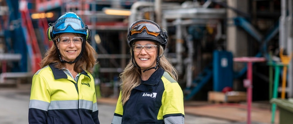 Två av Kiwas besiktningsingenjörer. 