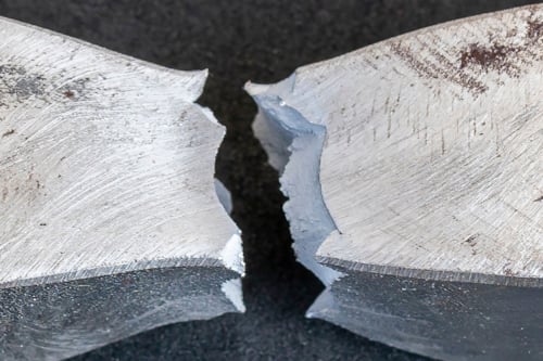 Hållbarhetstest för metall, förstörande provning.